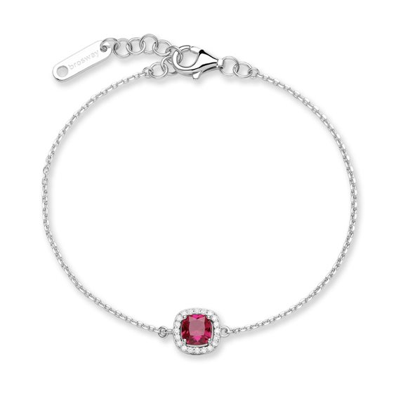 Bracelet Brosway Woman FANCY PASSION RUBY in Silver Cubic Zirconia FPR133 - FPR133